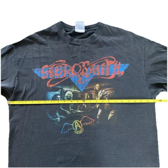 Vintage Aerosmith 2002 O Yeah Tour T-Shirt | Men’s XL | Y2K Rock Tee - Picture 6 of 8